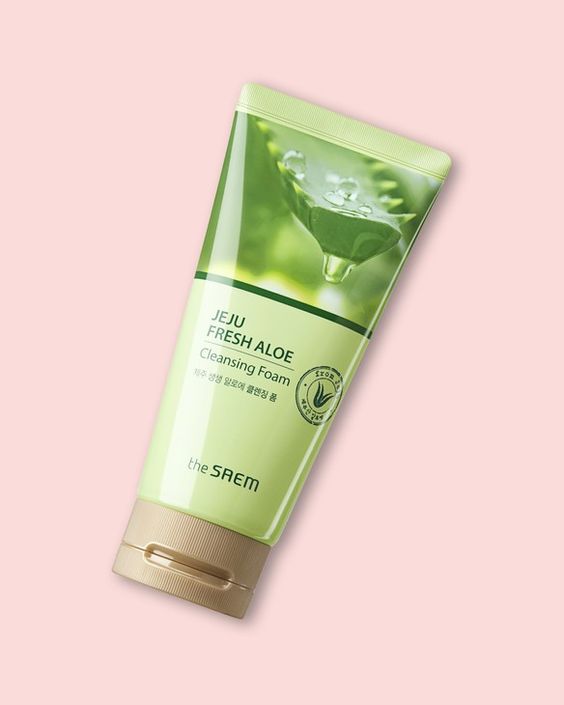 Spuma de curatare demachianta Jeju Fresh Aloe the Saem – Review